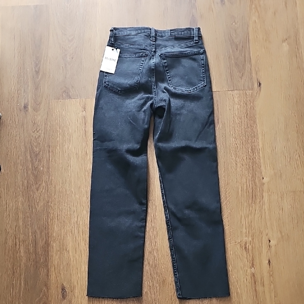 Re/Done 70s Ultra High Rise Stove Pipe Jeans